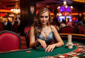 Host profesional fiftoto Live Game Shows di studio dengan pencahayaan profesional